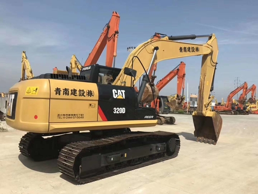Χρησιμοποιημένοι εκσκαφείς ΓΑΤΏΝ του Caterpillar 320D για την κατασκευή