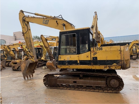 Ημι αυτοκίνητο 6660mm εκσκαφέων αντιολισθητικών αλυσίδων ΓΑΤΩΝ E120B χρησιμοποιημένο 312B