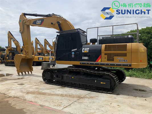 Caterpillar 336D Χρησιμοποιούμενος εξορυκτής Original Crawler CAT 336D 350 3150 336D Μηχανές Caterpillar