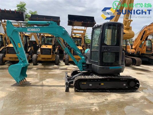 Χρησιμοποιούμενη εκσκαφέας 5,5 τόνων KOBELCO Sk55 σε καλή κατάσταση