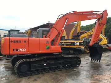 πωλήστε τον εκσκαφέα Hitachi ex200-5 της Ιαπωνίας 20 τόνου με τη γραμμή διακοπτών και τις καλές συνθήκες εργασίας