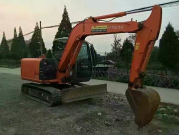 6 μίνι χρησιμοποιημένος εκσκαφέας ZX60 Hitachi τόνου με τη λεπίδα και τις χαμηλές ώρες απασχόλησης