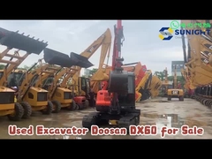 DX60 Χρησιμοποιούμενος εξορυκτής Doosan DX60