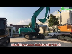 SK200-8 Χρησιμοποιούμενος εξορυκτής Kobelco