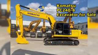 Πωλείται μεταχειρισμένος εκσκαφέας Komatsu PC240-8