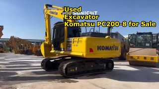 Πωλείται μεταχειρισμένος εκσκαφέας Komatsu PC200-8