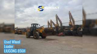 Χρησιμοποιημένος φορτωτής ροδών LiuGong 856H για την πώληση